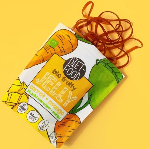 Diet Food Fruity Jelly mrkva & mango 50g
